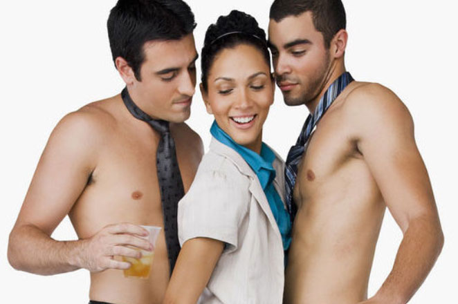 compartiendo desconocido