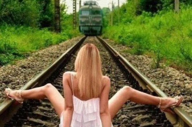 sexo tren